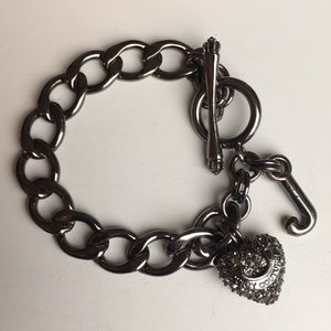 Juicy Couture Gunmetal Bracelet
